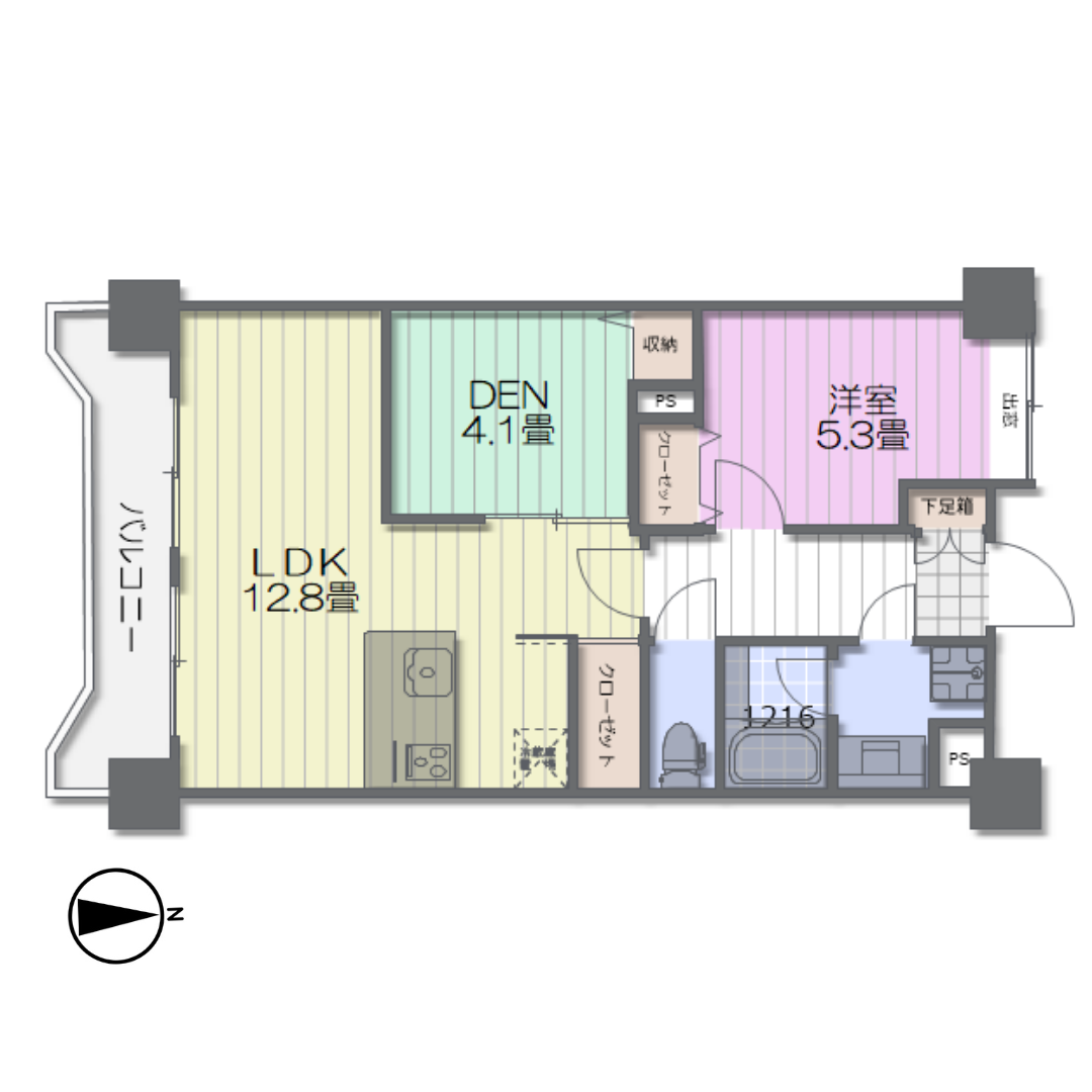 ライオンズマンション芦花公園 204